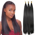 28inch 150g Traceless Hair Extensions Dirty Braid Fiber Wig Straight Bulk Hair Synthetic Wig Hair Extensions