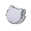 Factory Outlet DIY Personalized Design Metal Make up Mirror Sublimation Blank Cat Compact Mirror