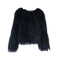 2022Wholesale Winter Tibet Lamb Fur Jacket Faux Mongolian Fur Coat Women