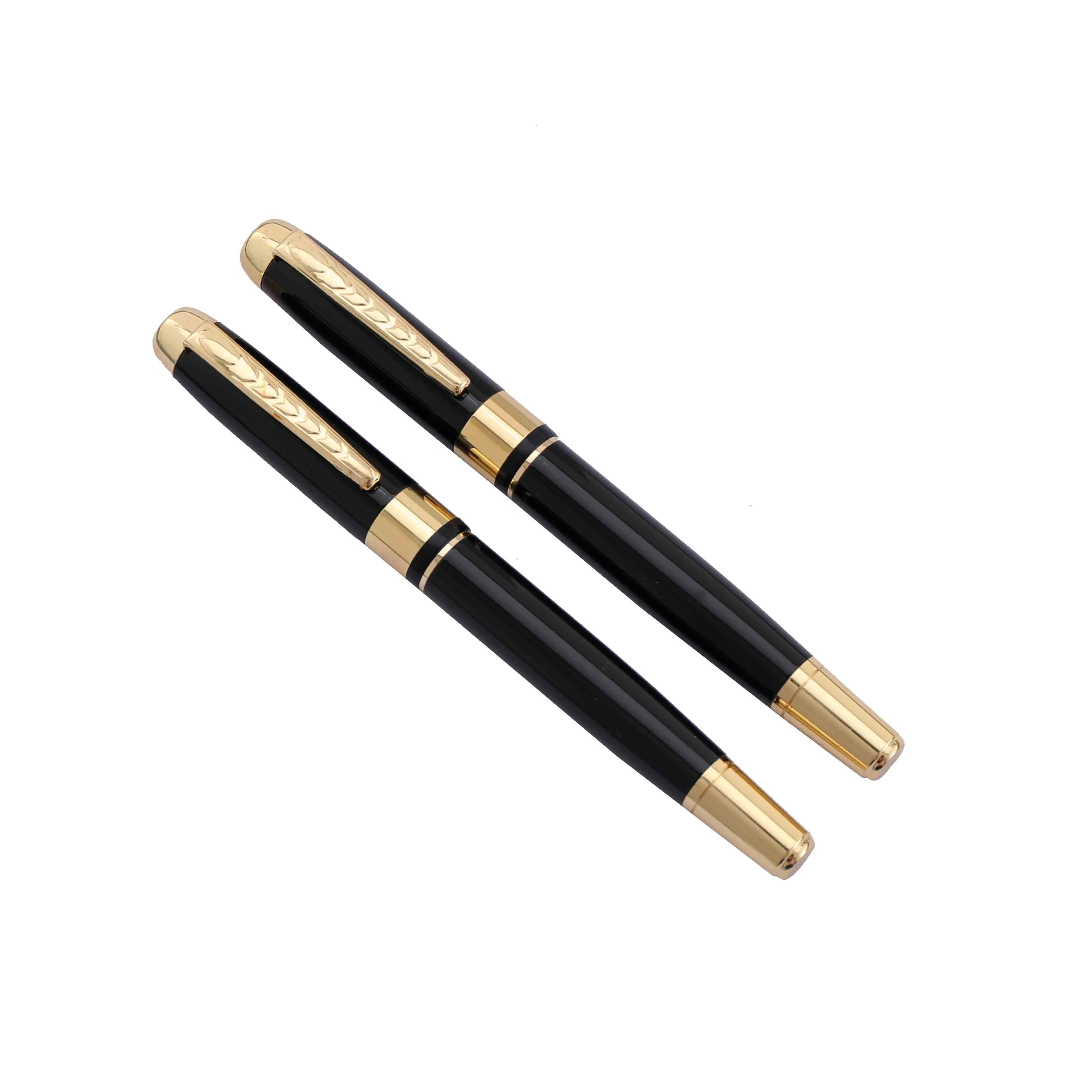 Ballpoint Pen Heavy Metal High Quality Bulk Wholesale Office Business Banner Pen Promotional Pen 1 Pc/opp Bag Logo