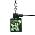 Lovers Custom Design Color Changing Led Keyring Laser Engraved 3d Mini Pixel Acrylic Keychain