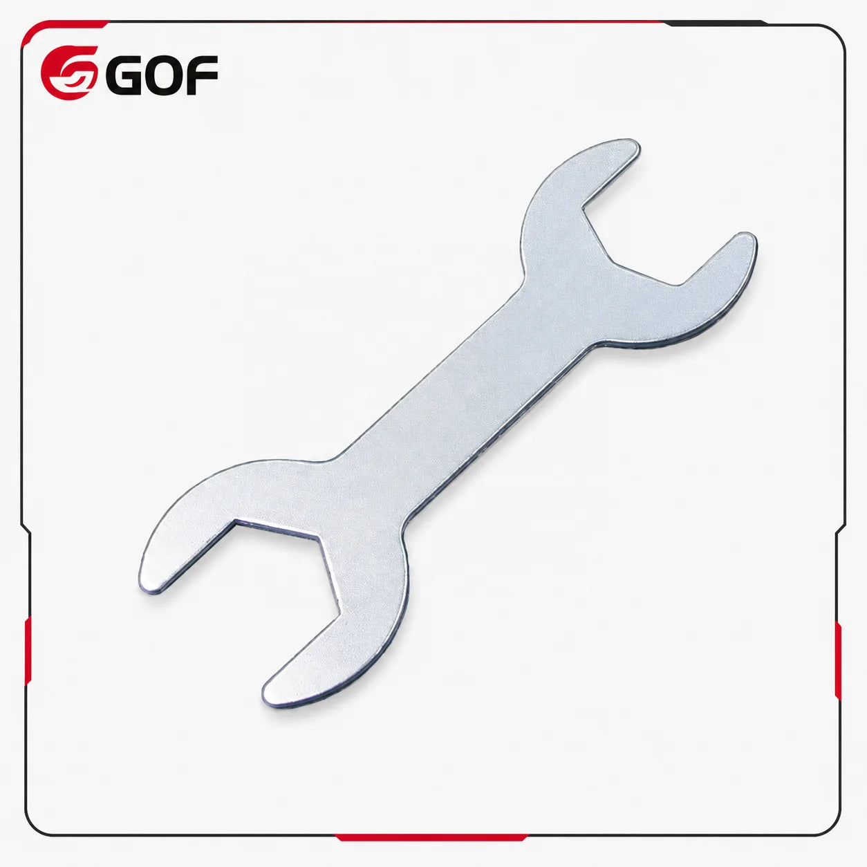 1pc Open End Wrench Accessory Double-Headed Carbon Steel Hand Tools for Manual Bicycle Repair Boxed Metric System DIY Grade OEM