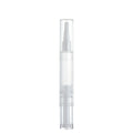 Round Plastic Twist Pen Brush Cosmetic Container Applicator for Teeth Whitening Lip Gloss Tube Custom Logo