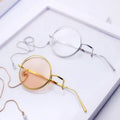 Metal Full Frame Fashion Sunglasses Fashion New Monocle Unilateral Retro Men Women Fashionable Sunglasses MegaBDM
