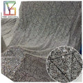 New French Arrival Fashion High Density Embroidery White Tulle Bridal Lace With Sequins and Beads Luxury Women Wedding Fabrics