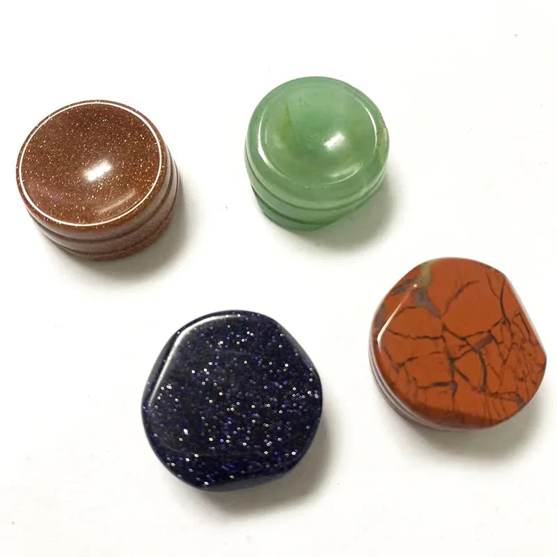 DIY Wholesale Natural Gemstone Stand Base Holding For Crystal Ball Sphere Globe Stone Crystal Ball Holder Home Decor