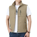 High Other Custom Logo Breathable Comfortable Quality Casual Outdoor Men Multi Pocket Sleeveless Vest