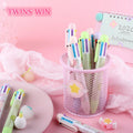 Hamster 6 Color Ballpoint Pen Color Hand Account Student Creative Cartoon Pen 538
