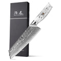 SHANGDAO 8 Inch Kiritsuke Chef Knife 67 Layer Alloy Steel Cutting Core Damascus Kitchen Knife with Resin Handle Full Tang