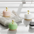 Soft Silicone ABS Pet Cat Dog Grooming Massage Shampoo Bath Brush with Shampoo Container Rubber Shower Brush for Bathroom Use