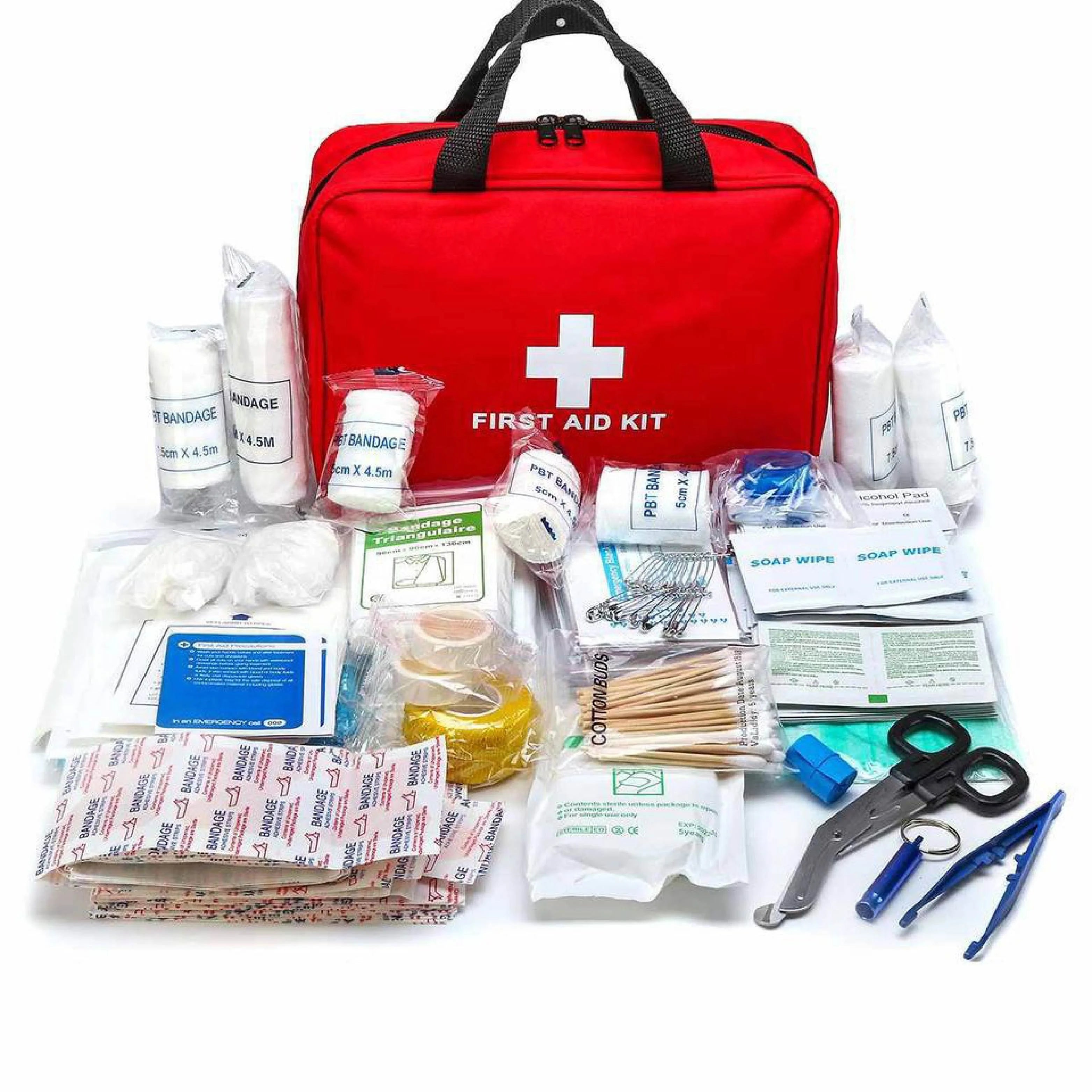 Custom Logo Outdoor Sport Travel Emergency Survival Kit First Aid Storage Bag
