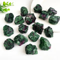 Ruby in Zoisite Rough Wholesale Raw Ruby Zoisite Quartz Crystal Stone
