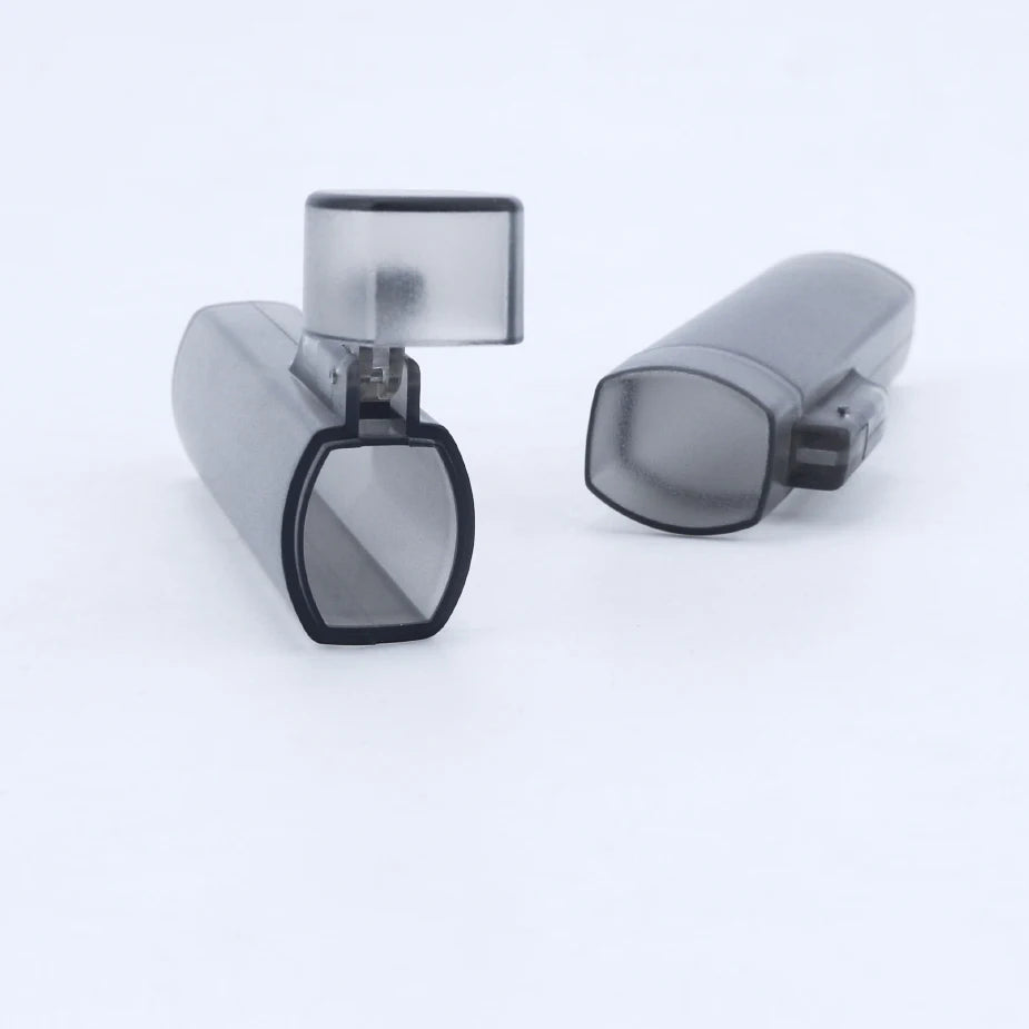 High-Strength Transparent Polyethylene Cones for Smoking Pre Roll Packaging Plastic Tube with Flip Cap