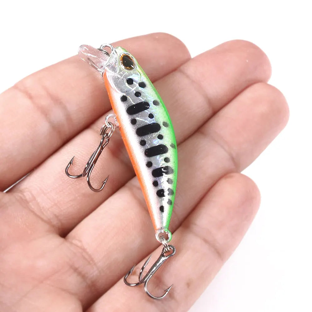 Lures Fishing Wholesale 5.8cm 5.4g Sinking Mini Minnow Lure Hard Bait Beach Pesca Bass Fishing