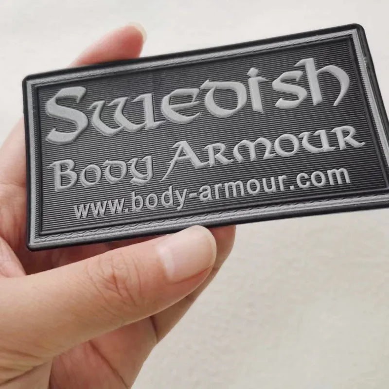 Customized Bright Reflective TPU Voltage Label High-frequency Pressing Sportswear Main Transfer Printing Patch