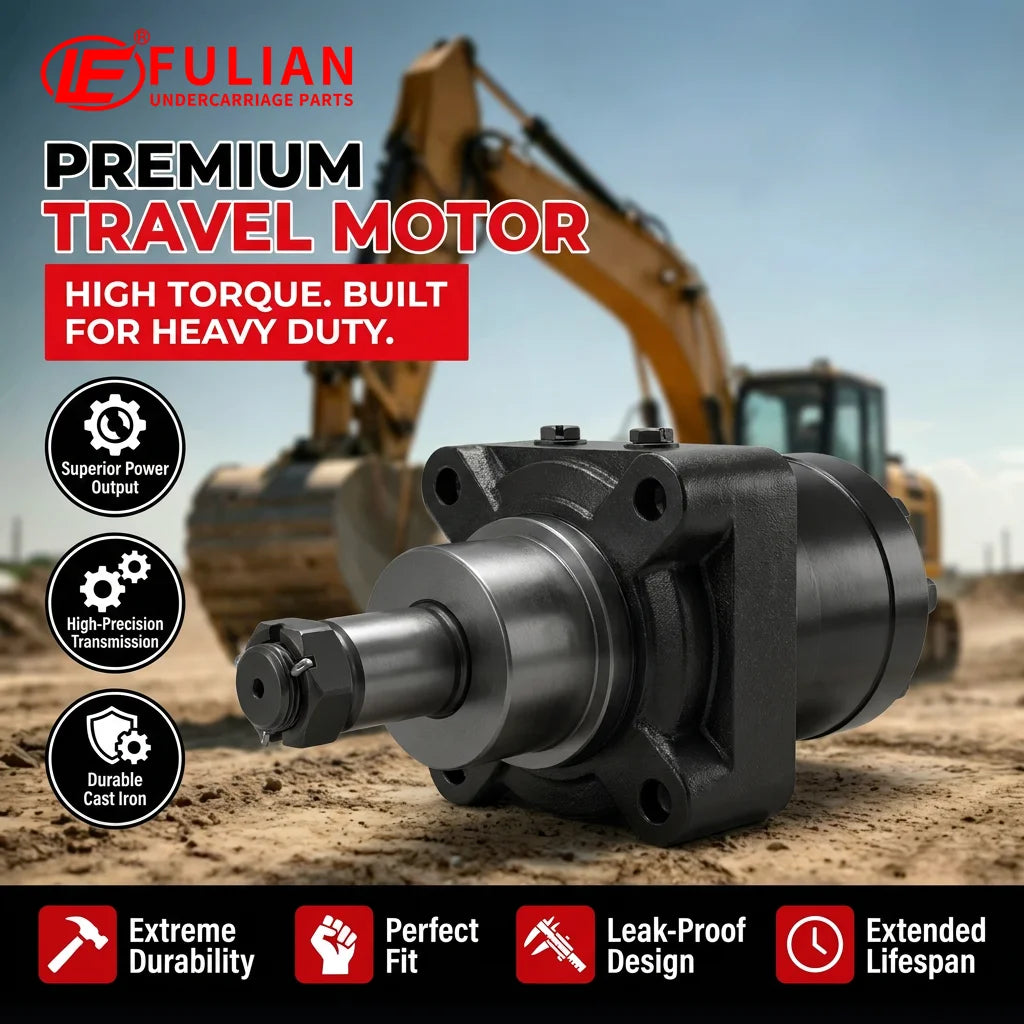 Travel Motor BMA-110 Final Drive Hydraulic Motor for Danfoss Excavator Undercarriage Parts Heavy Duty MegaBDM
