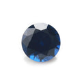 ST Gems Loose Round Chinese Nano Gemstone Synthetic Blue Brilliant Cut Stones