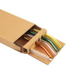 Modern Eco-Friendly Reusable Borosilicate Glass Straw Set Popular Straight Cleaning Brush Everyday Use Available Colorful