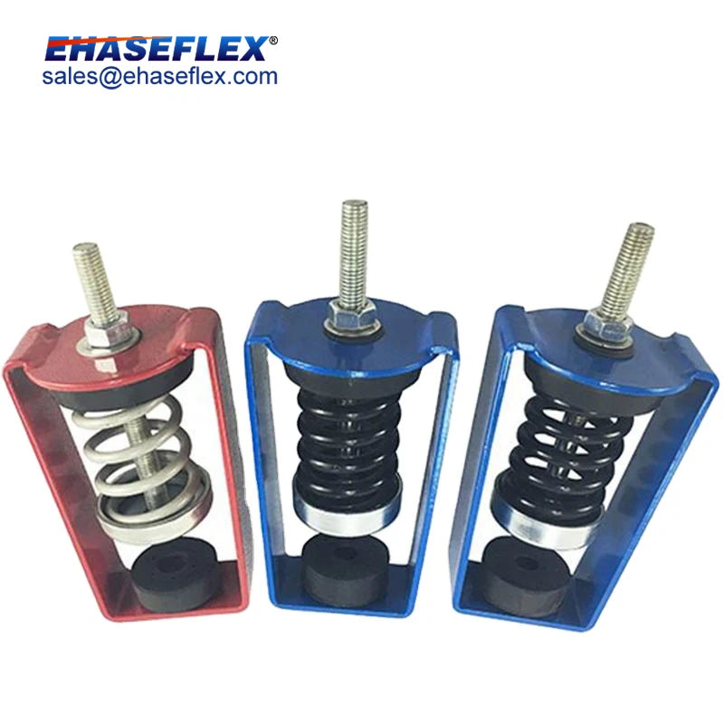 Anti-Vibration Painted Steel Spring Hanger for HVAC Systems-Pipe Fittings