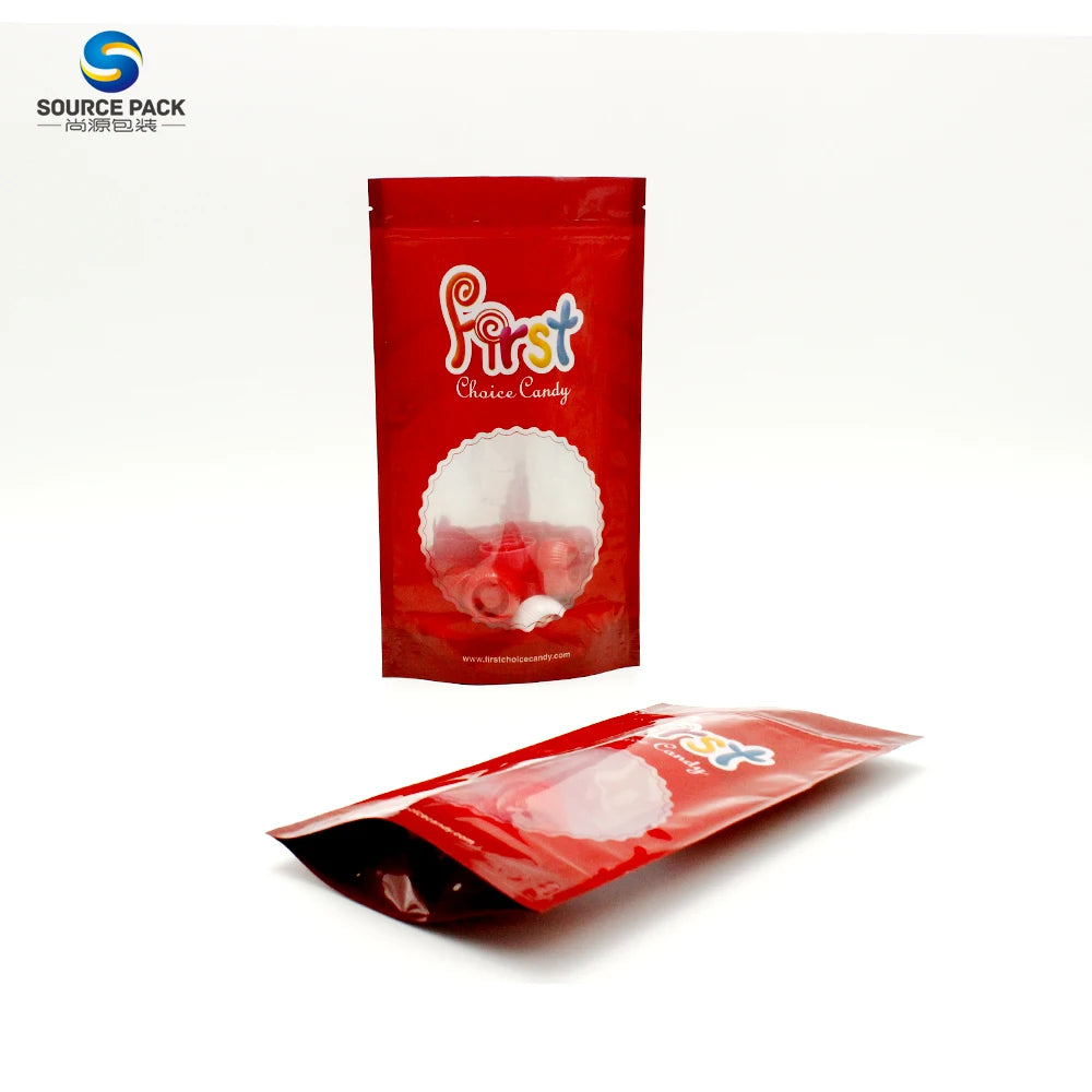 Matte Ziplock Bag Custom Personalized Printing Smell Proof Recyclable Pe Eco Friendly Doypack