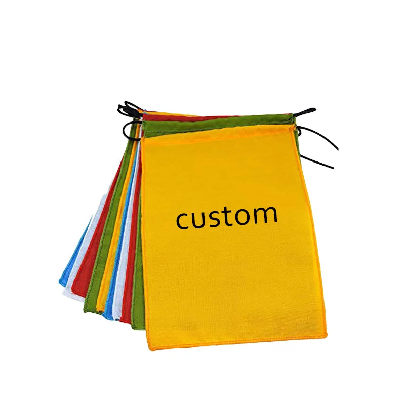 Custom Ashanmay Five Color Colorful Flags Tibetan Small Buddhist Prayer Flag Banner