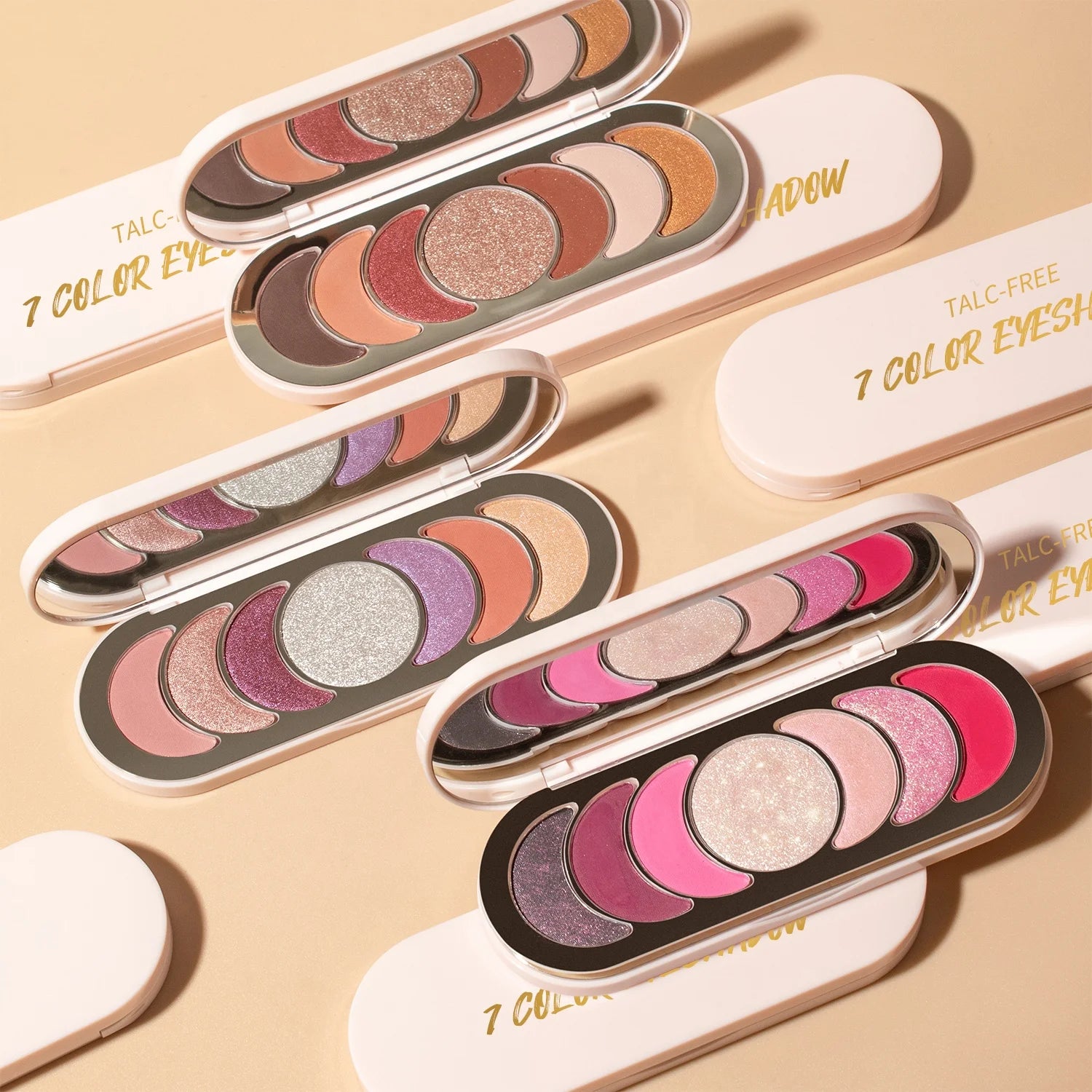 Wholesale Custom Waterproof Shimmering Matte Eye Shadow Palette Private Label Luxury High Pigmented Makeup Palette Eyeshadow