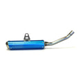 HGS Blue Silencer with Steel End Cap for FANTIC 125 XE 23-25 Pipe Fittings Product