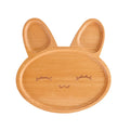 Eco-Friendly Organic  Dinner Plate for Kids Children's Wood Serving Plate CNLF's Safe and Stylish Dining Accessory