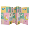 2024 New Designs Children Educational XPE Foam Double-Sided Waterproof Folding Play Mat 2cm Thick Sports Toy Unisex Picnic