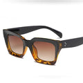 Gradient Color Pc Frame Vintage Square Sun Glasses Branded Frames Black Eyeglass Charm Eyewear Frame Glasses