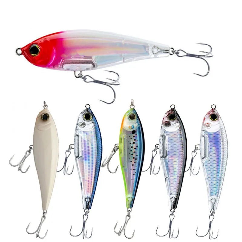 3D Inshore 11cm 28.7g Floating Pencil Twitchbait ABS Material Artificial Baits River Lake Stream Bass Fishing Ocean Boat Use