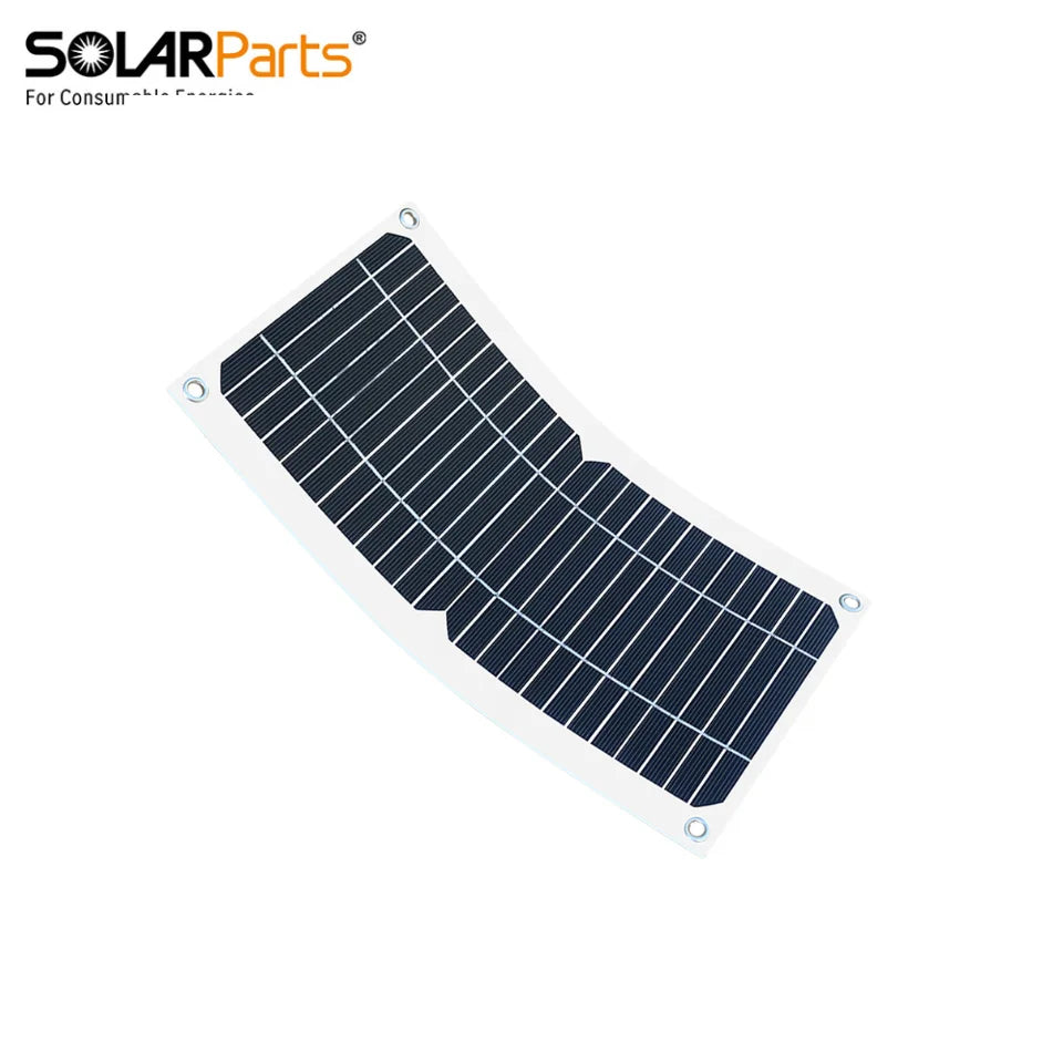 Small Size 12V 5W Monocrystalline Silicon Flexible Solar Panel Good Price Solar Panel From China
