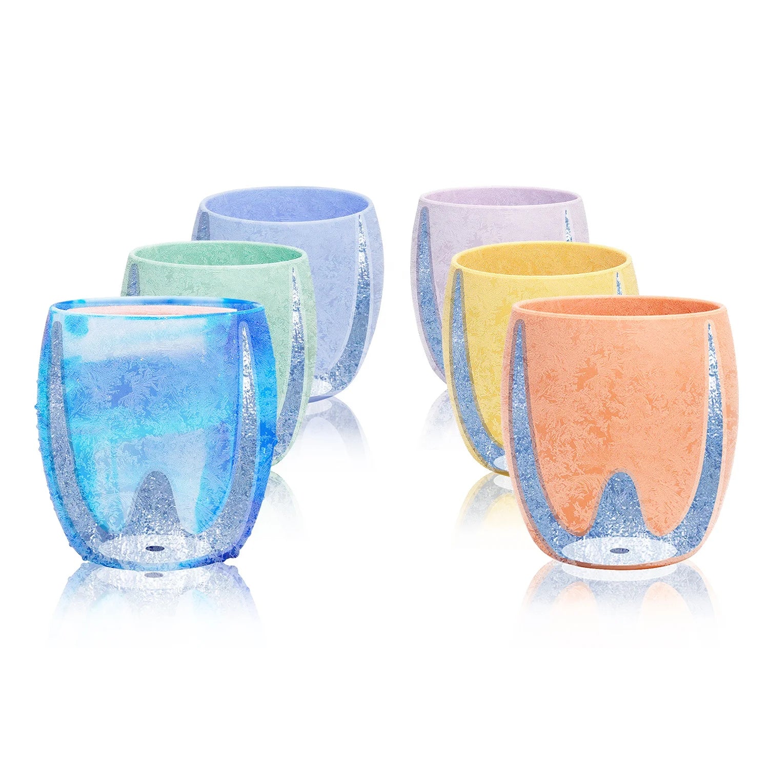Silicone Mug with Ice Core