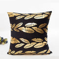 Amity New Design Gold Gilding Decorative Pillow Cover Cheap High Quality Cushion Cover 45x45 for Car and Sofa