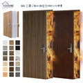 Foshan Yohome Custom Dubai Saudi Modern Fireproof Door Hotel Engineering Fire Rated Doors Wooden HPL 60 Minutes Fire Door