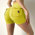 New Arrivals Fashion Workout Shorts Women Custom logo Summer Yoga Scrunch Butt Shorts for Women