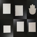 Factory Wholesale Stamps Fridge Magnet Souvenir UV Customized Blank Ceramic Fridge Magnet