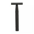 LiYi Men's Rose Gold Aluminum Alloy Handle Non-Disposable Safety Razor Luxury Style Straight Double Edge Blade