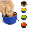 Eco-Friendly Portable Foldable Travel Bowls Trade Assurance Stocked Round Shape Pet Bowls & Feeders pet carrier bag