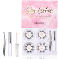 DIY Lash Extensions Set DIY Mink Cluster Lash Kit Customised Lash Clusters