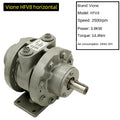 Blade Pneumatic Motor HVF8 Horizontal Type 3900W 2500 RPM 5.3HP Horse Power Rotating speed Factory Direct Sales