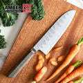 Professional Japanese Cooking Knives 7 Inch Hand Made  Japanese Chef  Knife Japanese Kitchen Knives with Wood Handle