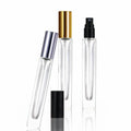 Wholesale Square Empty Clear Fragrance Perfume Bottle 10ml Spray Glass Bottles