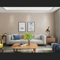 New Plain Environmentally Friendly Waterproof Non-woven Fabric Floral Wallpaper for Household and Hotel Engineering Decoration