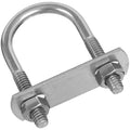 Railway Grade 4.8 M10 Ushaped Neoprene Zinc Coating Ubolt square U Bolt Type for Truck Heavy Duty U Bolt
