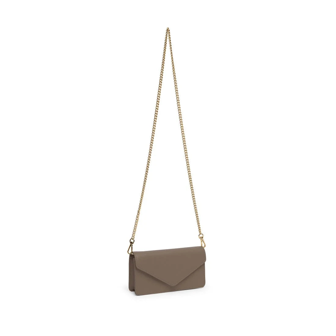 Custom Logo Mini Envelope Shoulder Bag Fashion Women Genuine Leather Long Crossbody Wallet