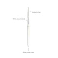 Black clear Custom Brow Tint Reusable Lash Brush Eyelash Extension Spoolies Eyebrow Brushes