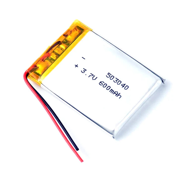 Li Polymer Batterie 053040 603040 750mAH Lithium Ion Battery 3.7v 600mah 503040 Battery