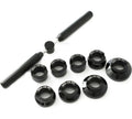 OEM 8pcs Black Wrench Tool Back Case Opener for Watches Repair Tool Kit