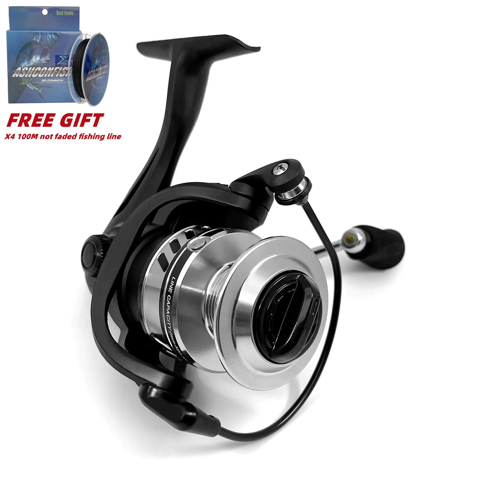 2024 Saltwater Full Metal Spinning Reel CNC Aluminum Spool Surfcasting Reels for Streaming River & Lake Fishing Sizes 1000-5000